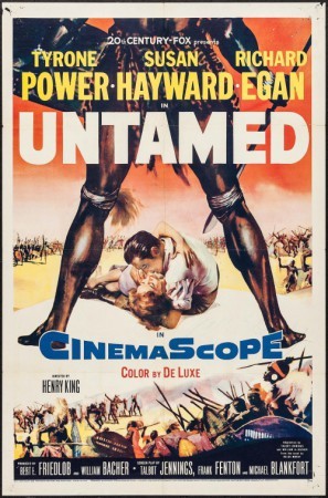 Untamed movie poster (1955) poster