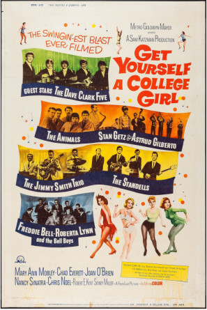 Get Yourself a College Girl movie poster (1964) Poster MOV_metcdk9u