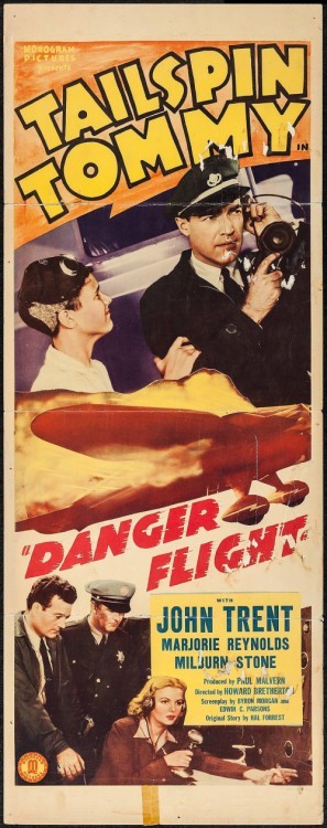 Danger Flight movie poster (1939) poster