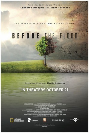 Before the Flood movie poster (2016) poster