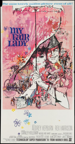 My Fair Lady movie poster (1964) calendar