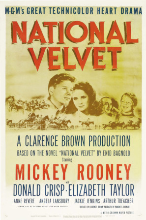 National Velvet movie poster (1944) mouse pad