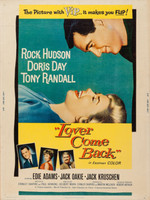 Lover Come Back movie poster (1961) t-shirt #MOV_mkqax1bj