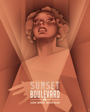 Sunset Blvd. movie poster (1950) mouse pad