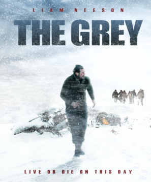 The Grey movie poster (2011) Mouse Pad MOV_mnzml0pb