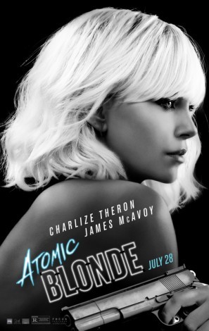Atomic Blonde movie poster (2017) mouse pad