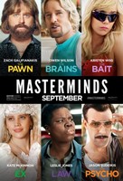 Masterminds movie poster (2016) hoodie #1376461