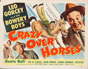 Crazy Over Horses movie poster (1951) calendar