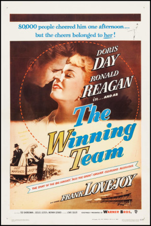 The Winning Team movie poster (1952) mug