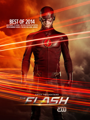 The Flash movie poster (2014) Mouse Pad MOV_n1ocmjtr