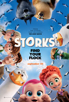 Storks movie poster (2016) Mouse Pad MOV_n4baorkn