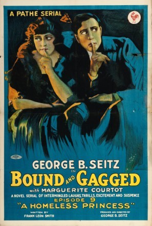 Bound and Gagged movie poster (1919) Mouse Pad MOV_n58oivaw