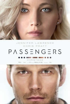 Passengers movie poster (2016) mouse pad