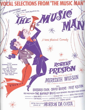 The Music Man movie poster (1962) tote bag