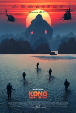 Kong: Skull Island movie poster (2017) hoodie