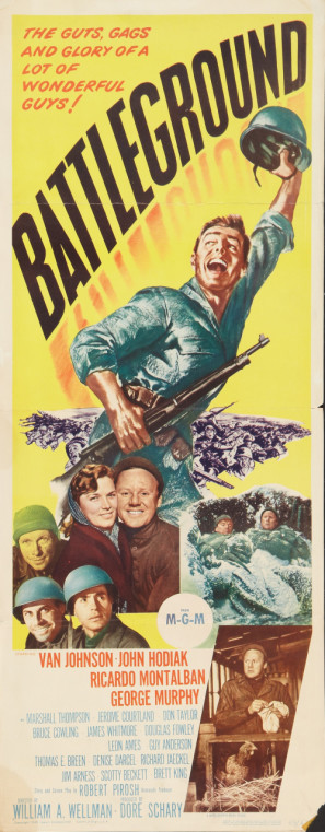 Battleground movie poster (1949) Longsleeve T-shirt