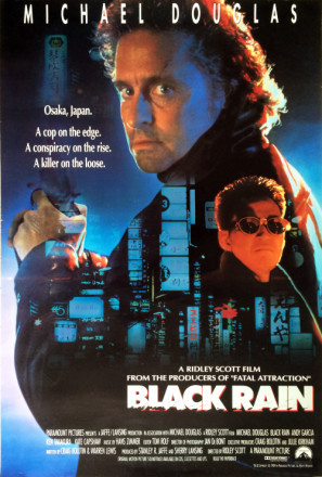 Black Rain movie poster (1989) hoodie