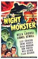 Night Monster movie poster (1942) Longsleeve T-shirt #1468206