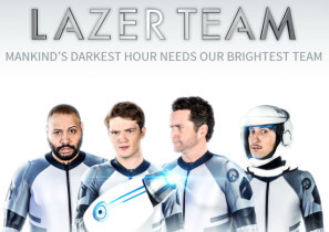 Lazer Team movie poster (2015) tote bag