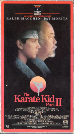 The Karate Kid, Part II movie poster (1986) Sweatshirt