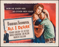 All I Desire movie poster (1953) Sweatshirt #1301383