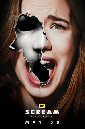 Scream movie poster (2015) Mouse Pad MOV_nplryrcy