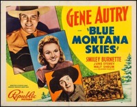 Blue Montana Skies movie poster (1939) Tank Top #1375890