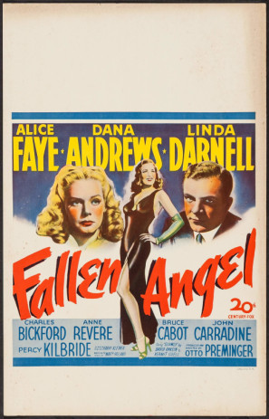 Fallen Angel movie poster (1945) Tank Top