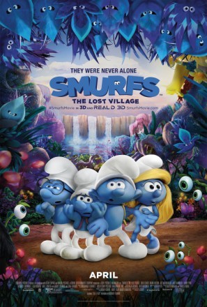 Smurfs: The Lost Village movie poster (2017) tote bag #MOV_nz4iufvn