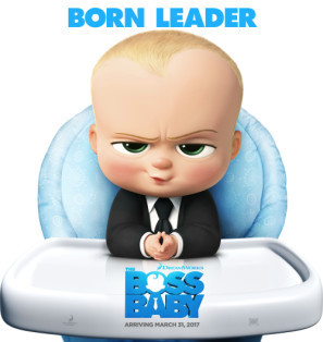 The Boss Baby movie poster (2017) mouse pad