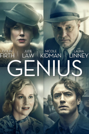 Genius movie poster (2016) Mouse Pad MOV_o9gdvzqr