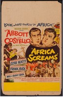 Africa Screams movie poster (1949) Poster MOV_o9xjhis0