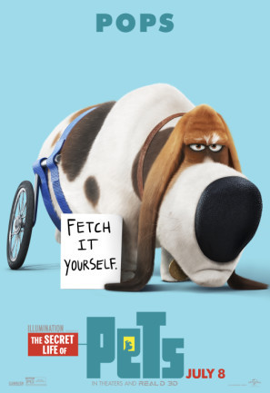The Secret Life of Pets movie poster (2016) Mouse Pad MOV_ob7cdui7