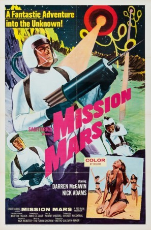 Mission Mars movie poster (1968) Sweatshirt