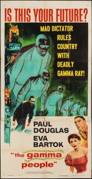 The Gamma People movie poster (1956) poster
