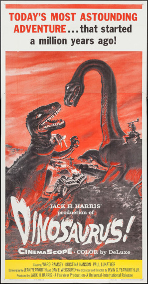 Dinosaurus! movie poster (1960) Sweatshirt
