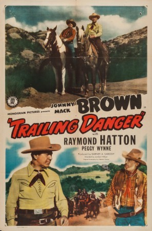 Trailing Danger movie poster (1947) mouse pad