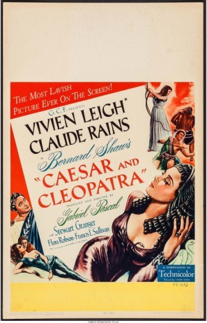 Caesar and Cleopatra movie poster (1945) calendar
