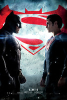 Batman v Superman: Dawn of Justice movie poster (2016) t-shirt #MOV_omfosevw