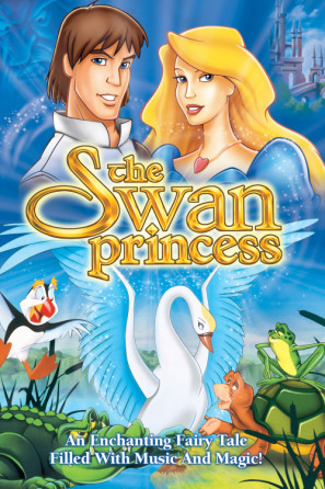 The Swan Princess movie poster (1994) tote bag