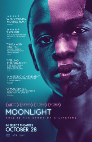 Moonlight movie poster (2016) tote bag