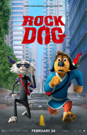 Rock Dog movie poster (2016) calendar