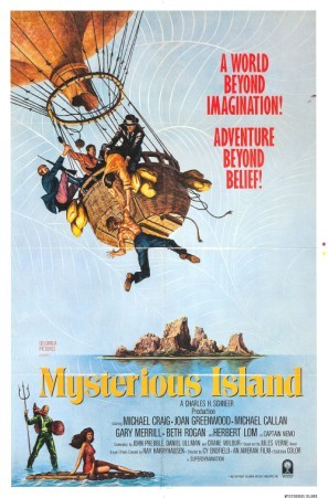 Mysterious Island movie poster (1961) mug