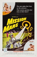 Mission Mars movie poster (1968) Sweatshirt #1476785