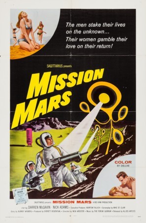 Mission Mars movie poster (1968) hoodie