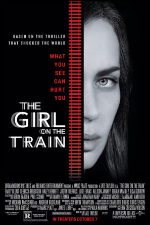 The Girl on the Train movie poster (2016) Longsleeve T-shirt