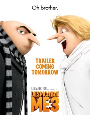 Despicable Me 3 movie poster (2017) Longsleeve T-shirt