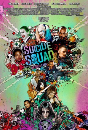 Suicide Squad movie poster (2016) Mouse Pad MOV_p8og7jdi