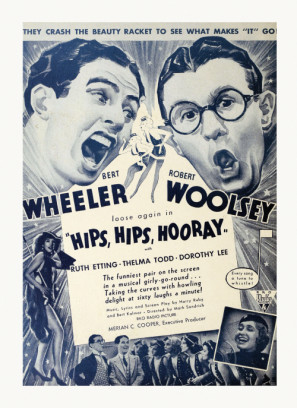 Hips, Hips, Hooray! movie poster (1934) hoodie