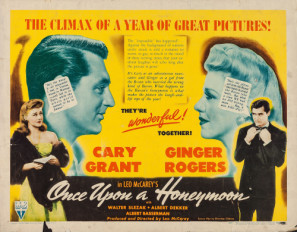 Once Upon a Honeymoon movie poster (1942) calendar